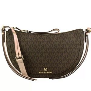 Michael kors Camdem messenger bag leather&canvas